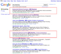 opens popup window Google Rankings