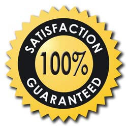 100% Satisfaction Guaranteed